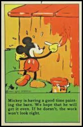 Mickey Is Having A